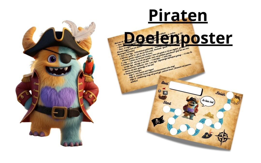 Piraten Doelenposter